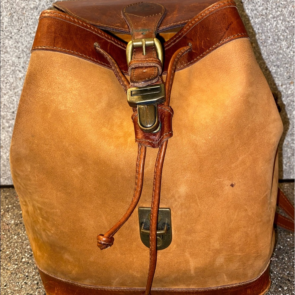 Timberland Leather Crossbody Backpack Bag